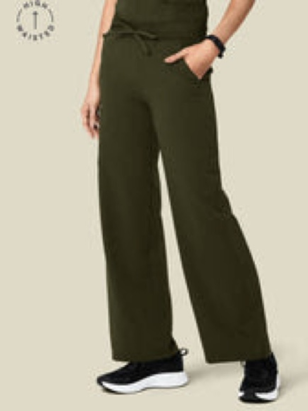 Mandala Scrub pants high waisted